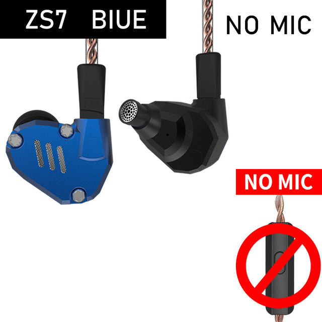 AK Audio Running Sport Earphones (Blue)